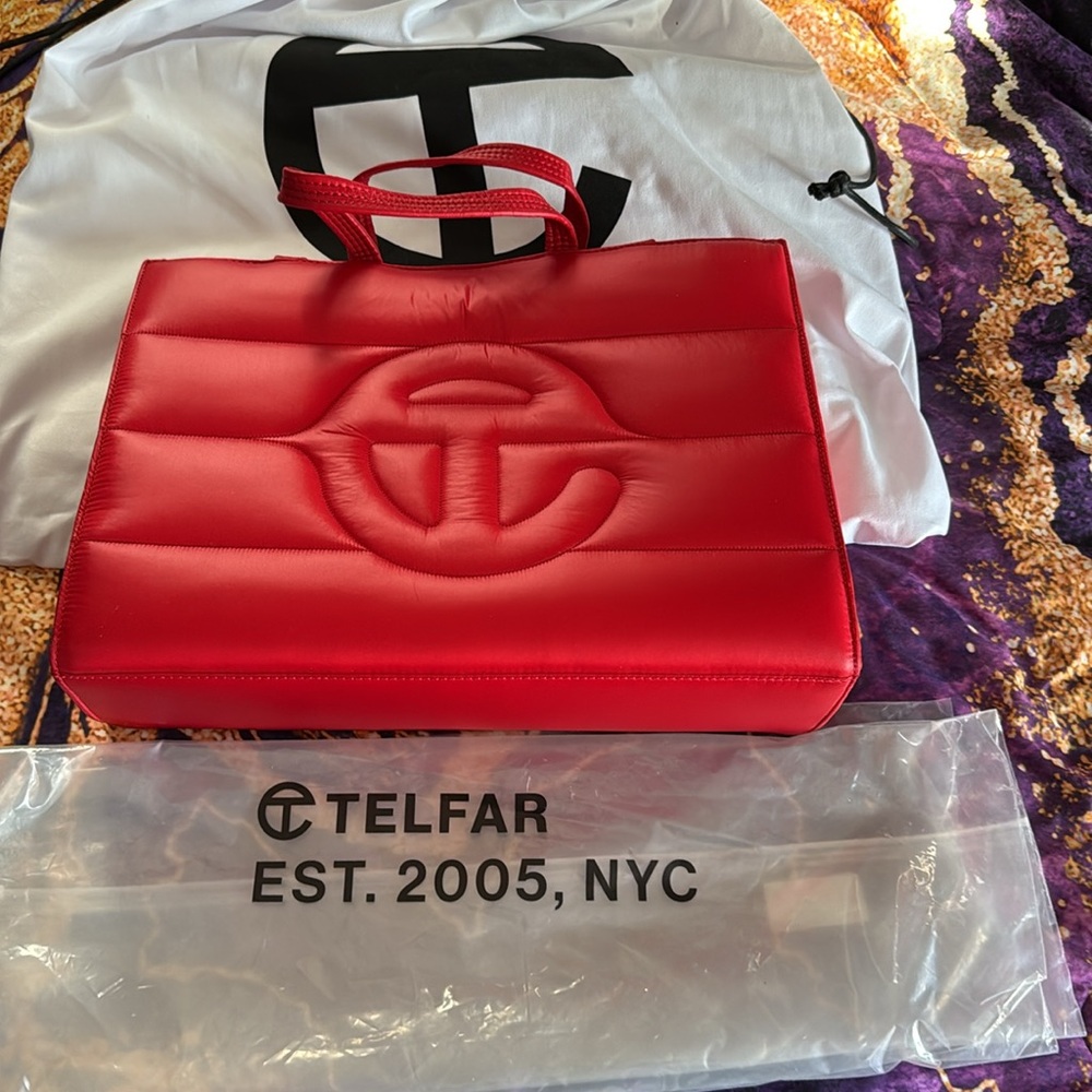 Telfar MK collection medium shopper